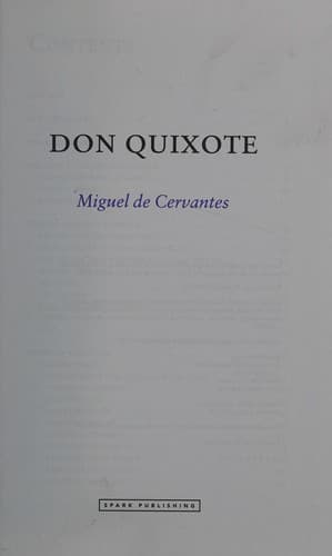 Cover of Don Quixote
