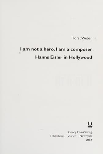 Cover of I Am Not a Hero
