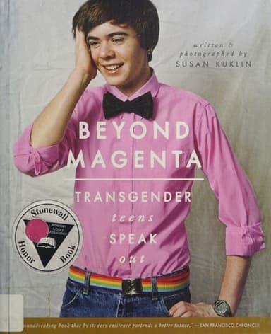 Cover of Beyond Magenta: Transgender Teens Speak Out