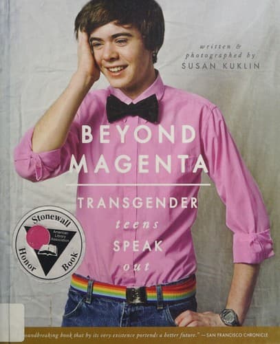 Cover of Beyond Magenta: Transgender Teens Speak Out