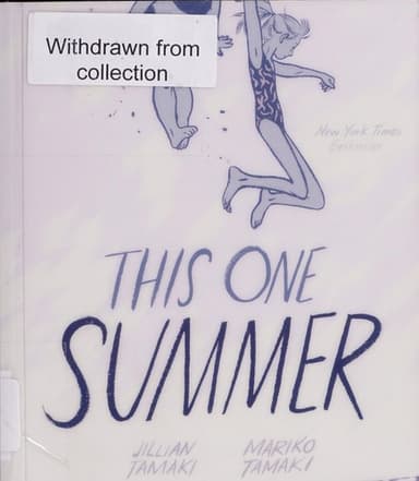 Cover of This One Summer