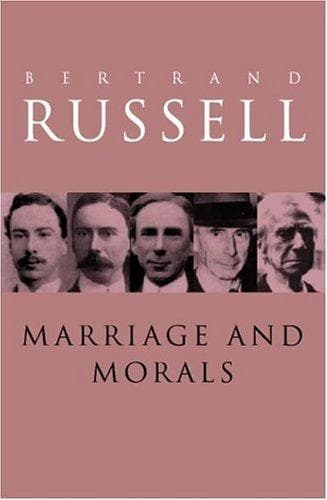 Cover of Marriage and Morals