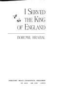 Cover of I Served the King of England