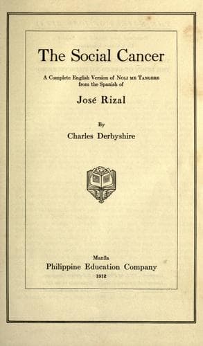 Cover of Noli Me Tángere