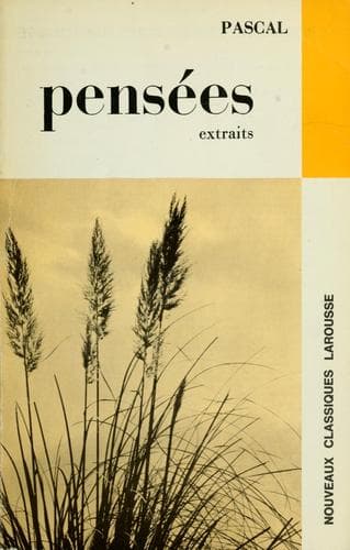 Cover of Pensées