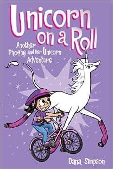 Cover of Unicorn on a Roll: Another Phoebe and Her Unicorn Adventure