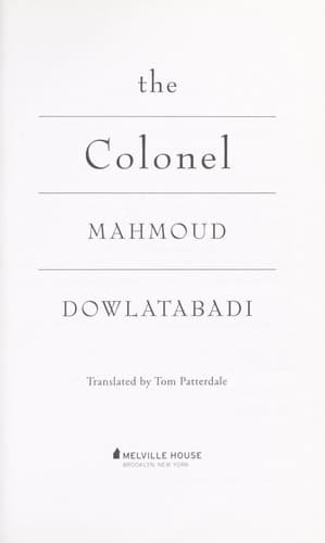 Cover of The Colonel