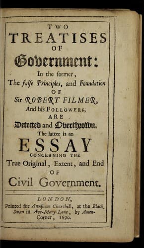 Cover of Two Treatises of Government
