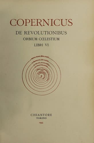 Cover of De Revolutionibus Orbium Coelestium