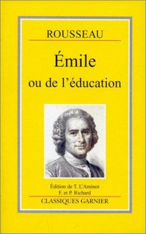 Cover of Emile, or On Education